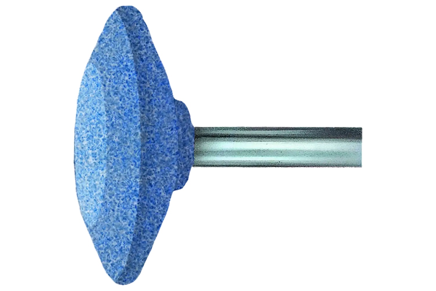 Picture of Pferd Vitrified Mounted Point, TOUGH, 1-5/8" x 3/8, 46 Grit, A36, Ceramic Oxide, 1/4" Shank
